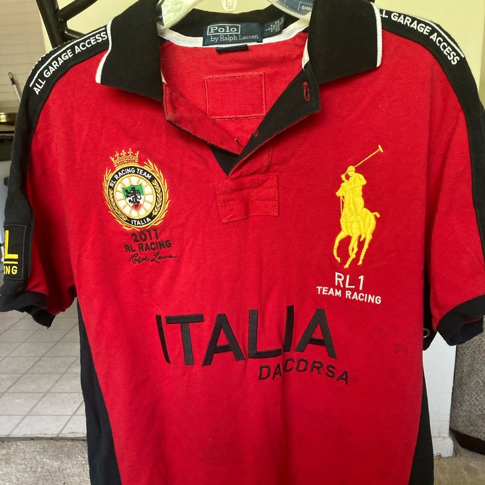 Ralph Lauren Italia Team Racing Big Horse Polo